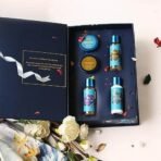 Blue Nectar Beauty Gift Box for Women & Men | Premium Face & Body Care Combo of Face Wash, Cream, Scrub, Body Wash & Body Lotion | Perfect Gift for Birthday & Anniversary | Pack of 5 - Fast UK Delivery - Image 2
