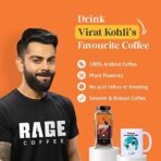 Rage Coffee Sparky Orange Flavoured Coffee infused With Plant based Rich Vitamins | Rich Aroma & Bold taste | - 100g - Fast UK Delivery - Image 3