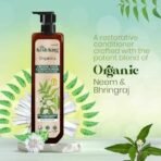 Kesh King Organics Anti Dandruff Conditioner with Organic Neem & Bhringraj, Reduces Hairfall & Revitalizes Scalp for Visibly Soft & Smooth Hair, 200ml - Fast UK Delivery - Image 4