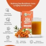 Nutriorg Sea Buckthorn Juice, Himalayan Berry, Enrich With Omega 3,6,7 & 9, Rich in Vitamin C, No Added Sugar (500 ml, Pack of 3) - Fast UK Delivery - Image 7