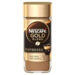 Nescafe Gold Blend Espresso Rich Crema Soluble Granule Coffee, 100 g, Glass Bottle - Fast UK Delivery