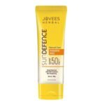 Jovees Herbal Sun Defence Cream SPF 50 PA+++ Broad Spectrum For All Skin | Protection From UVA/UVB & Sun Damaged | Lightweight, Non Greasy & Quick Absorption 100g - Fast UK Delivery