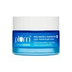 Plum 2% Niacinamide Moisturizer Cream with Rice Water | Super Light Gel for Oily, Dry & Combination Skin | Oil Free Hydration | Fades Blemishes | Brightening Face Moisturizer for Women & Men | 50g - Fast UK Delivery