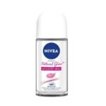 NIVEA Natural Glow Smooth Skin Deodorant Roll On for Women, 50ml (originally Whitening Smooth Skin) - Fast UK Delivery
