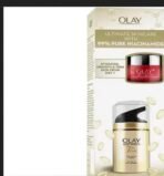OLAY Day Cream Combo: Regenerist Microsculpting Mini Moisturiser 10g + Total Effects 7 in 1, Moisturiser (SPF 15) 50g (60 g) - Fast UK Delivery