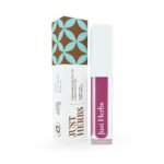 Just Herbs Ayurvedic Creamy Matte Long Lasting Liquid Lipstick, Lightweight & Hydrating Lip Colour with Liquorice & Sweet Almond Oil - Fuchsia Pearl - Fast UK Delivery