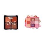Glam 21 Little One 4-in-1 Eyeshadow Palette Ultra pigmented, |Little Lady-04 Floral Hues 9 In 1 Eyeshadow Palette Highly Pigmented Smudge-Proof (7.5 gm) 04- Lotus - Fast UK Delivery