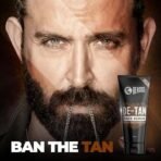 BEARDO De-Tan Face scrub for Men, 100g | Blackhead & Tan Removal | Dual Bead Exfoliation | Coffee Detox | Oil Control - Fast UK Delivery - Image 3