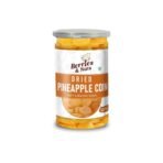 Berries And Nuts Dehydrated Dried Pineapple Coin | Dry Fruits Pineapple Coin | 200 Grams | 1 Bottle of 200 Grams - Fast UK Delivery