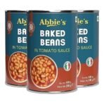 Abbie's Baked Beans in Tomato Juice, 415 grams (Set of 3) - Fast UK Delivery - Image 2