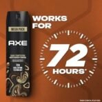 Axe Dark Temptation Long Lasting Deodorant Bodyspray For Men 215 ml & Axe Gold Temptation Long Lasting Deodorant Bodyspray For Men 215 ml(Pack 3) - Fast UK Delivery - Image 6