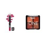Glam 21 Lip Seduction Non- Transfer Crayon Lipstick|Pink Charm|06 Little One 4-in-1 Eyeshadow Palette Ultra pigmented, Easy to blend Long Lasting Eye Make Up Kit |Little Lady-04 - Fast UK Delivery