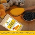 Grenera Curcumin Extract with Piperine Extract (Superior Turmeric, Black Pepper Extract) Immune & Joint Support, Maximum Absorption, 100 grams - Image 7