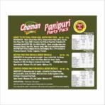Chaman Pani Puri Golgappe Party Pack with 2 Flavours of Pani 200g (Pack of 4) - Fast UK Delivery - Image 3