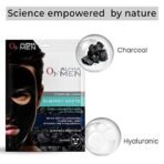 O3+ Alpha Men Acno D-Tan face wash With Tea Tree 100 gram + O3+ Alpha Men Energy White Charcoal Face Sheet Mask 30gm - Fast UK Delivery - Image 7