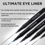 Colorbar Ultimate Eye Liner, Black, 1ml And Colorbar Just Smoky Kajal, Just Black, 1.2g - Fast UK Delivery - Image 7