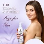 Ayouthveda Purple Rice Water & Kernel Protein Shampoo | With the Goodness of Betel Leaves & Guava Leaves | For Damage & Frizzy Hair | Helps To Restore Hair Texture (Pack of 2; 200ml each) - Fast UK Delivery - Image 4
