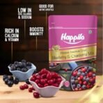 Happilo Premium Dried Blueberry Cranberry Duet 200 grams Pack | Dried Cranberries & Blueberries Mix | Natural Real Dried Berries | Low Calorie Snack - Fast UK Delivery - Image 7