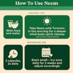 Organic India Neem 60 Capsules Bottle - Image 5