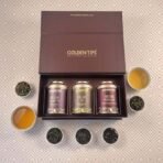 Golden Tips Healthy/Natural and Organic Combo Pack of Loose Leaf Masala Chai, Earl Grey Tea and Oolong Tea Assorted Tea Gift Box/Diwali Gifts for Family and Friends - Fast UK Delivery - Image 3