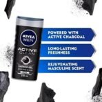 NIVEA Men Shower Gel, Deep Impact Cleansing Body Wash, Men, 250ml And NIVEA Men Shower Gel, Active Clean Body Wash, Men, 250ml - Fast UK Delivery - Image 4