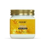 DR.RASHEL Gold Face Pack for Glowing Skin, Oil Control, Acne, Pimples, Detan, Blemishes, Pigmentation & Brightening, Face Cleansing For Face & Body (380 Ml) - Fast UK Delivery