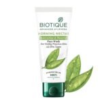 Biotique Morning Nectar Moisturize & Nourish Face Wash | Contains Wild Turmeric, Neem Leaves, & Morning Nectar | Visibly Flawless Skin | Suitable for All Skin Types | 150 ml - Fast UK Delivery