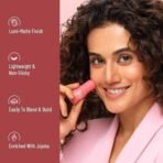 Swiss Beauty Cheek It Up Blush for Cheeks|Lumi-Matte Finish | Lightweight | Easily Blendable | With Jojoba Oil | Shade- Chic Me Up, 8g - Fast UK Delivery - Image 4