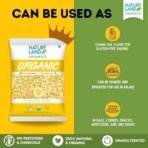 Natureland Organics Chana Dal 500 Gm (pack of 3) - Organic Healthy Pulses - Fast UK Delivery - Image 2