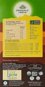 ORGANIC INDIA Tulsi Green Tea, - Instant, 2 X90.7 Gm - Fast UK Delivery - Image 4