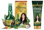 Kesh King Ayurvedic Anti Hairfall Hair Oil, 300ml & Kesh King Scalp and Hair Medicine Anti-Hairfall Conditioner, 200 ml - Fast UK Delivery - Image 2