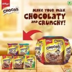 Kellogg's Chocos Variety Pack | Breakfast Cereal for Kids | Pack of 3 | 3 x 168g | 504g - Fast UK Delivery - Image 5