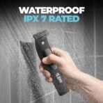 Beardo Ball Safe Trimmer for Men | Fast charging trimmer men for private parts, beard, body | IPX7 Waterproof Trimmer with Safe Flexible Blades | Body Grooming Kit - No Nicks or Cuts, Powerful Motor, Type C, Fast Charging, 110-Min Runtime - Fast UK Delivery - Image 6