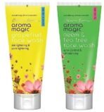 Aroma Magic Neem And Tea Tree Face Wash, 100ml and Aroma Magic Grapefruit Face Wash, 100ml - Fast UK Delivery - Image 2