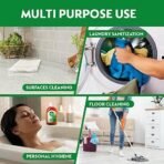 Dettol Antiseptic Liquid for First Aid, Surface Disinfection and Personal Hygiene, 550ml (Pack of 4) - Fast UK Delivery - Image 7