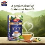 Dabur Vedic Tea - 500gram (Black Tea) | Chai Handpicked From Assam, Nilgiri & Darjeeling | Soulful Aroma & Rich Taste | Premium Tea|Loose Leaves - Fast UK Delivery - Image 3