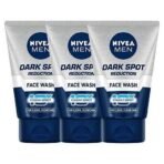 NIVEA MEN Dark Spot Reduction Face Wash 100 g (Pack of 3)| With Ginko and Ginseng Extracts for Clean, Healthy & Clear Skin | 10 X Vitamin C Effect for Radiant Skin |For Dark Spot Reduction - Fast UK Delivery - Image 2