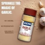 Keya Garlic Powder | 100% Pure Lehsun Powder | Ready to use | Sourced From Whole | Zero added Colours, Fillers, Additives & Preservatives | 55 gm | Pack of 2 - Fast UK Delivery - Image 4
