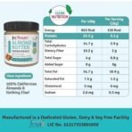 Jus' Amazin Crunchy Almond Butter - Unsweetened (200 g) | 25% Protein | Only Pure Whole Almonds | Zero Additives / Chemicals | Vegan Butter | Plant Based, Dairy Free, Keto | Clean Nutrition, 0% Chemicals - Fast UK Delivery - Image 5