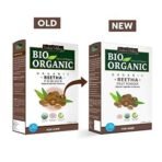 INDUS VALLEY Bio Organic Reetha Powder | Sapindus mukorossi | 100% Organic & Chemical Free Skin Cleanser (100g*2= 200g) - Fast UK Delivery - Image 4