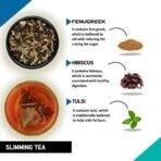 TEACURRY Thyroid Slimming Turmeric Tea Combo (1 Month Pack, 30X2 Tea Bags)-Helps With Thyroid Hormones (Tsh, T3, T4) & Weight Loss,100 Grams - Fast UK Delivery - Image 3