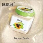 DR.RASHEL Scrub For Face & Body (Papaya Scrub, 380 ML) | All Skin |Cleanser Scrub For Deep Exfoliation | Dead Skin Remover Scrub | Tan Removal | Blackhead Remover Scrub | Face Scrub | Body Scrub - Fast UK Delivery - Image 3
