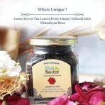 Blue Nectar Rose & Cardamom Green Tea Combo | Eco Friendly Glass Jar - Fast UK Delivery - Image 3