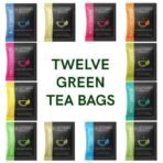 TEACURRY Assorted Green Tea bags (12 gramsreen Tea Bags) - Helps with Weight Management, Tummy, and Ageing -12 Premium Herbal Pyramid Tea bags - Fast UK Delivery - Image 3