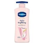 Vaseline Healthy Bright, Daily Brightening Daily Moisturizer, 400 ml, for Glowing Skin, with Vitamin B3, Visibly Radiant Skin in 2 Weeks, Lightweight, Non-sticky, Non-Oily Body Lotion, for Dry Skin - Fast UK Delivery