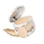 Hilary Rhoda Slay All Day Compact | 2 in 1 Compact | Matte & Shimmer Finish | Moisture-Infused Compact With Sponge | 20g (Natural - Shade 02) - Fast UK Delivery
