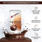 KamaSutra Superthin Chocolate Flavoured Condoms For Men 10 Count | Suitable for use with lubes & toys - Fast UK Delivery - Image 6