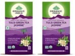 Organic India Tulsi Jasmine Tea Bag (25 Bags-Pack of 2) - Fast UK Delivery - Image 2