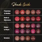MARS Plush Velvet Matte Lipstick for Women | Smooth Glide | One Swipe Pigmention | Non-Drying Creamy Formula | Rich and Vibrant Color | 3.2 gm | (17-LS15-Miss Magenta) 17-Miss - Fast UK Delivery - Image 7