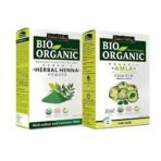 INDUS VALLEY Amla Powder | Phyllanthus emblica With Organic Herbal Henna Powder - 100% Organic, Pure And Natural For Hair Care And Skin Care (100g*2=200g) - Fast UK Delivery - Image 2